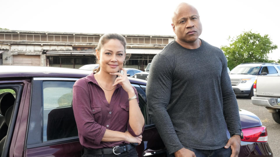 Vanessa Lachey and LL Cool J on NCIS: Hawai'i