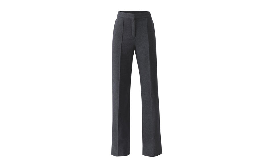 <p><i>Wide-leg wool blend pants, $119, <a rel="nofollow noopener" href="http://www.hm.com/us/product/73282?article=73282-A#campaign=CAMP_LADIES_STUDIO-AW2017-WOMEN&shopOrigin=CA&webShopOrigin=CA" target="_blank" data-ylk="slk:hm.com.;elm:context_link;itc:0;sec:content-canvas" class="link ">hm.com.</a> (Photo courtesy of H&M) </i></p>