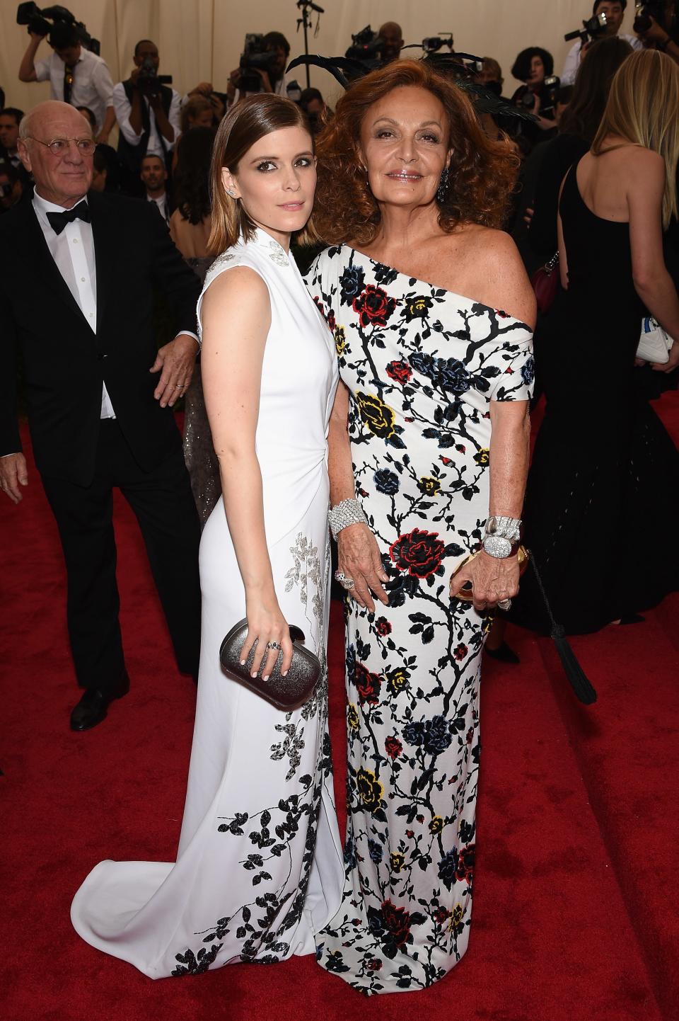 <h1 class="title">Kate Mara and Diane von Furstenberg, both in Diane von Furstenberg</h1><cite class="credit">Photo: Getty Images</cite>