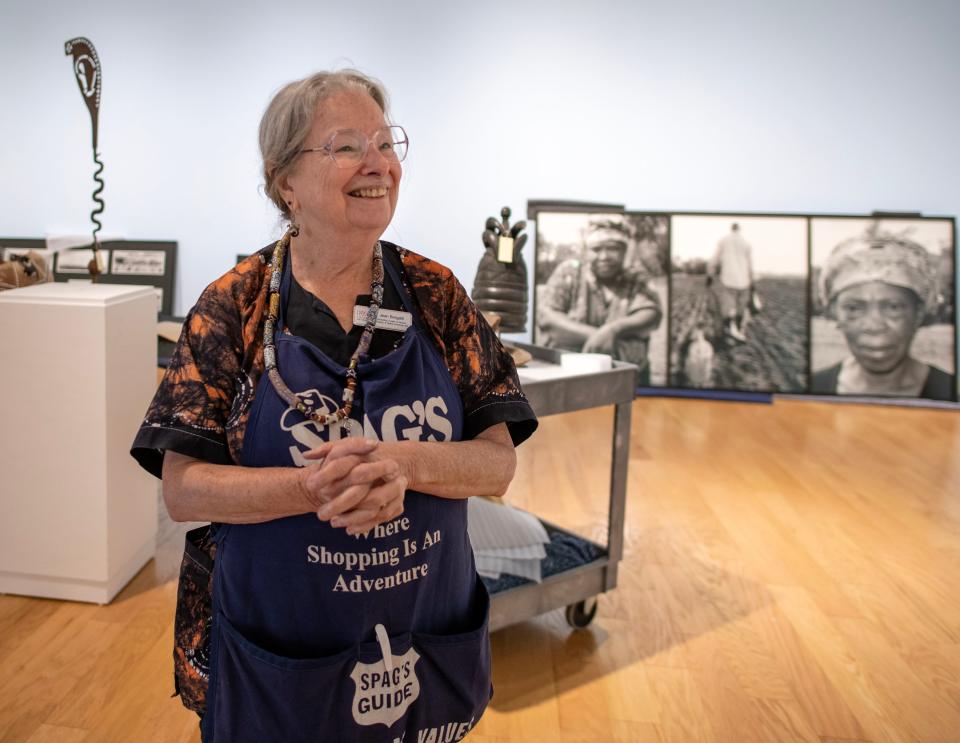 Jean Borgatti, FAM’s consulting curator of African, Oceanic and Native American art