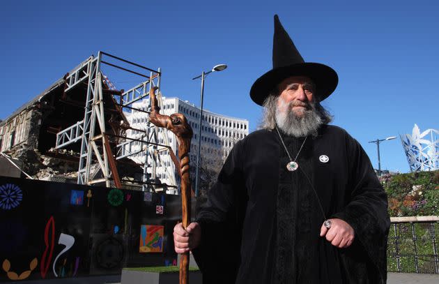 Ian Brackenburry Channell, ici en 2013, est arrivé à Christchurch en 1974. (Photo: Joseph Johnson via Getty Images)