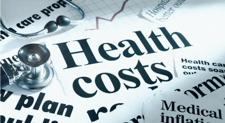 Newspaper clippings on healthcare costs