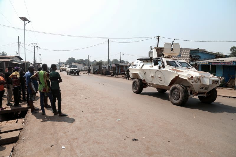 Rebels attack Central African Republic capital