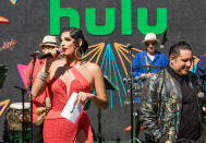 <p><em>RuPaul's Drag Race</em> alum Valentina hosts Hulu's Hispanic Latinx Heritage Month celebration at The Citadel on Oct. 9 in Commerce, California.</p>