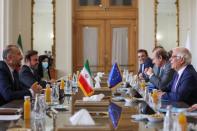 Iran's Foreign Minister Amir-Abdollahian meets European Union foreign policy chief Borell in Tehran