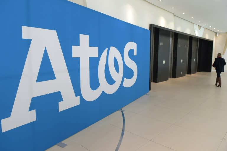 Le siège d'Atos à Bezons, près de Paris, le 4 avril 2019 (ERIC PIERMONT)