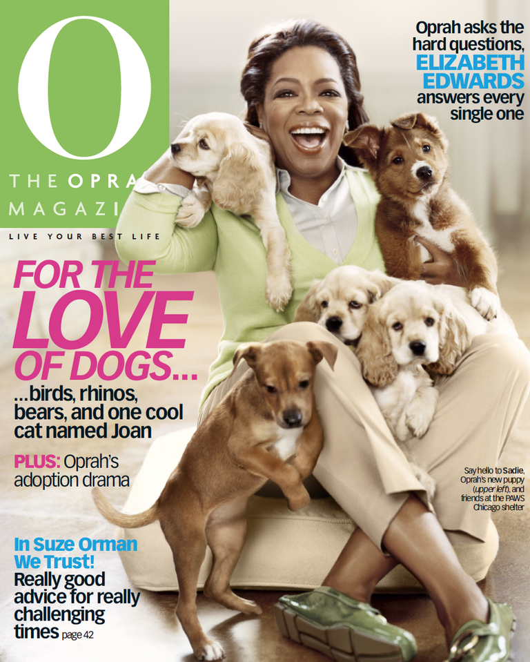 Photo credit: O, the Oprah Magazine