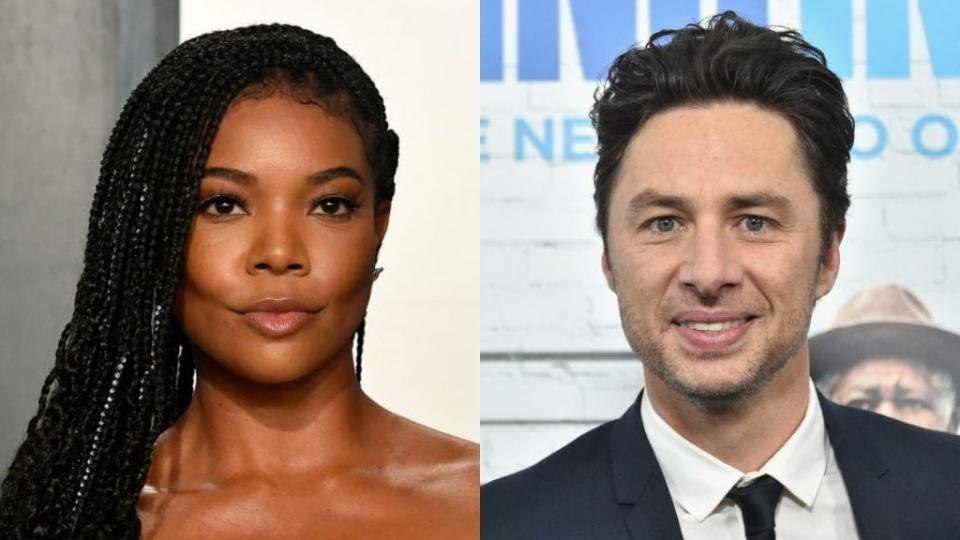 Gabrielle Union Zach Braff thegrio.com