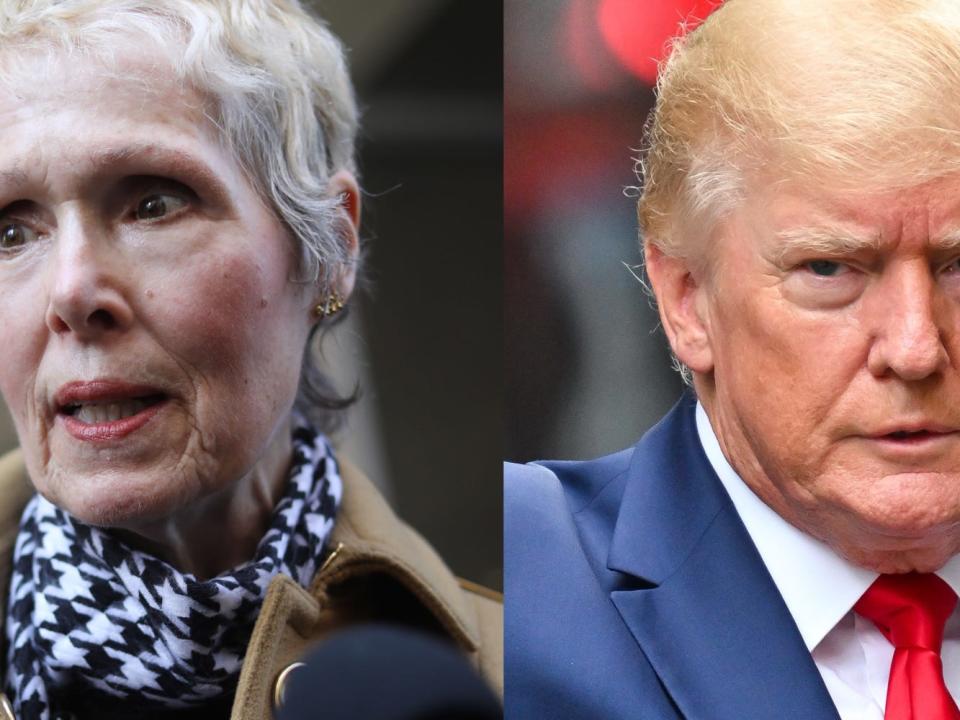 E. Jean Carroll and Donald Trump