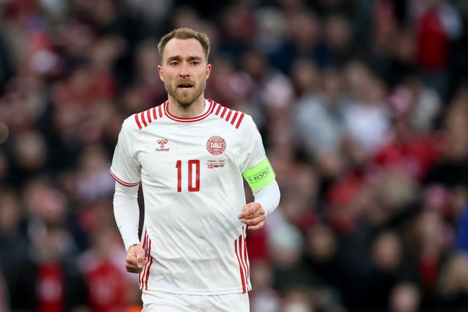 There is nothing sentimental about Christian Eriksen’s Denmark return, the Manchester United midfielder has been simply brilliant (Getty Images)