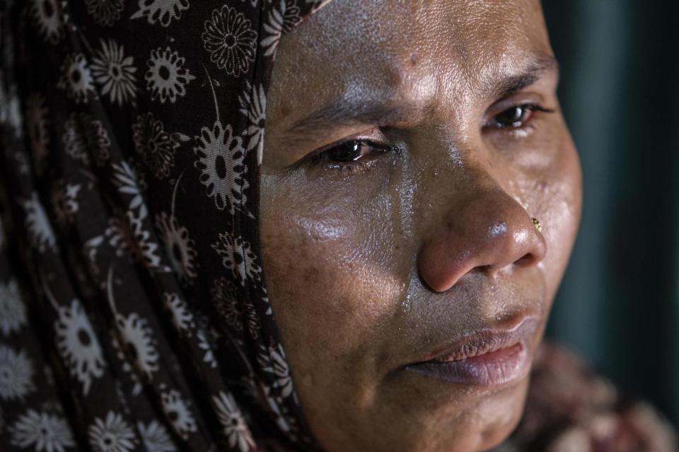 Rohingya dying at sea (Mahmud Hossain Opu / AP)