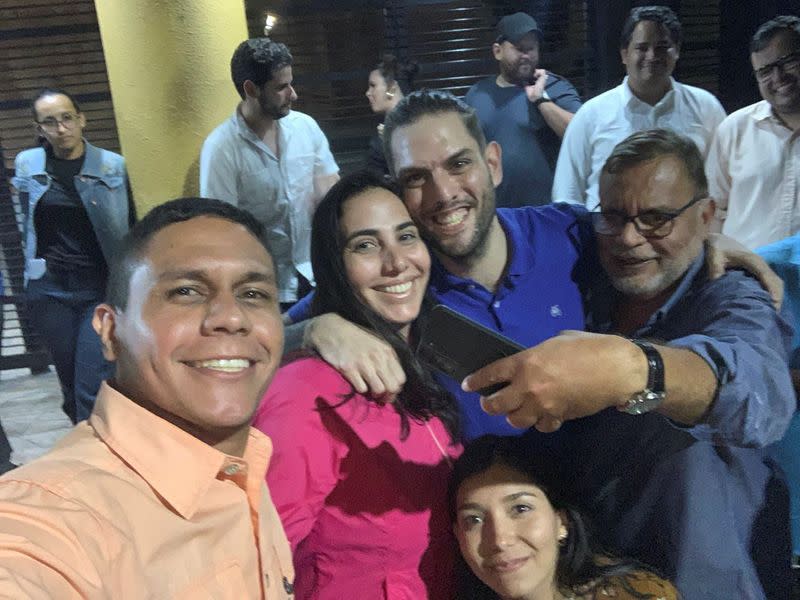 Venezuelan former legislator Juan Requesens released from house arrest, in Caracas