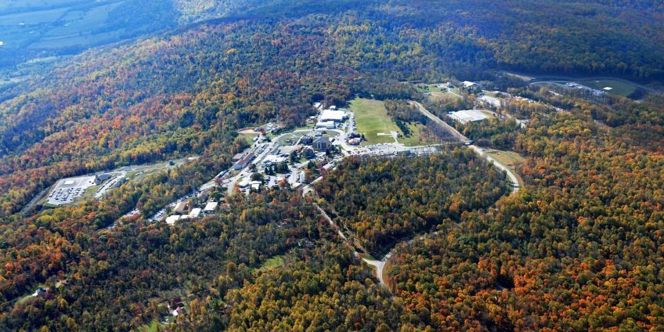 Mount Weather Emergency Operations Center in Virginia served as a secret bunker that would house senior US officials in case of a nuclear war.