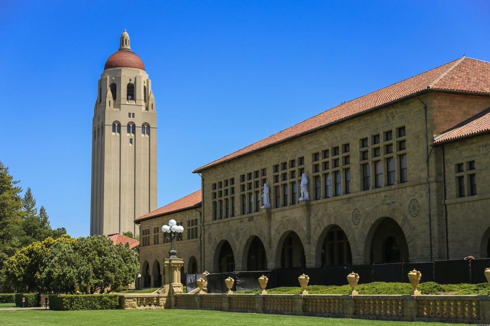 38) Stanford University (in Stanford, California)
