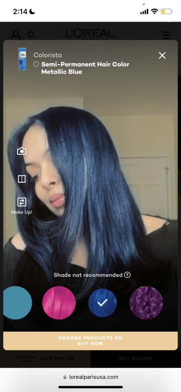 Virtual Hair Color Try-On - L'Oréal Paris