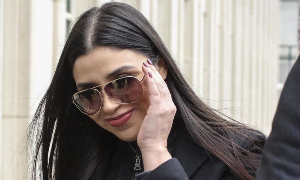 Emma Coronel Aispuro was a familiar presence at the trial of her husband, Joaquín Guzmán, the Mexican drug lord known as ‘El Chapo’, in Brooklyn in 2019.