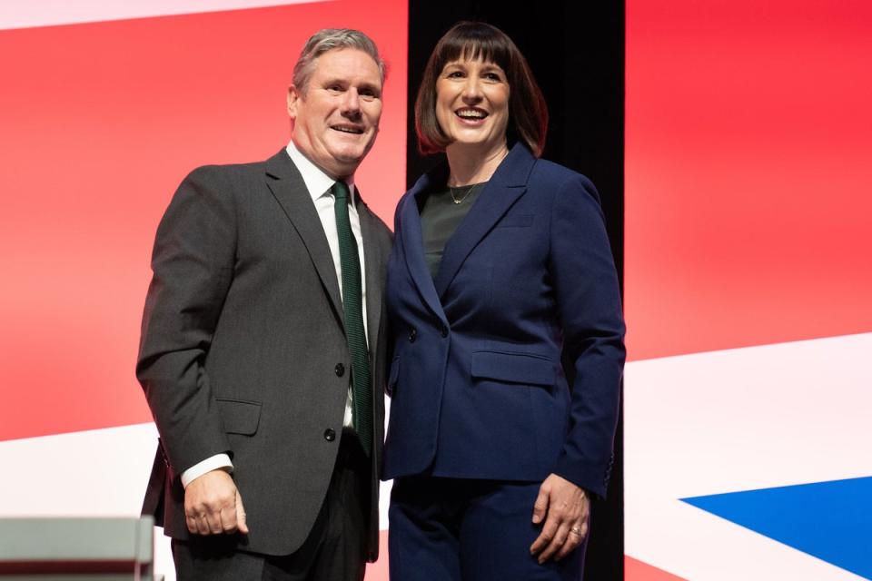 Sir Keir Starmer and Rachel Reeves will address business leaders at an event on Thursday (PA Wire)