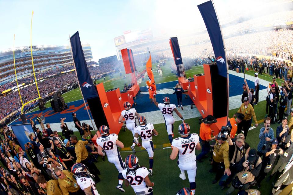 Super Bowl 50 at Levi's Stadium.