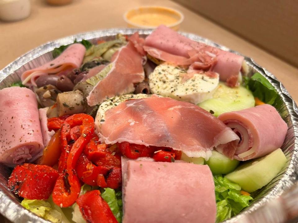 A salad from Portofino’s.