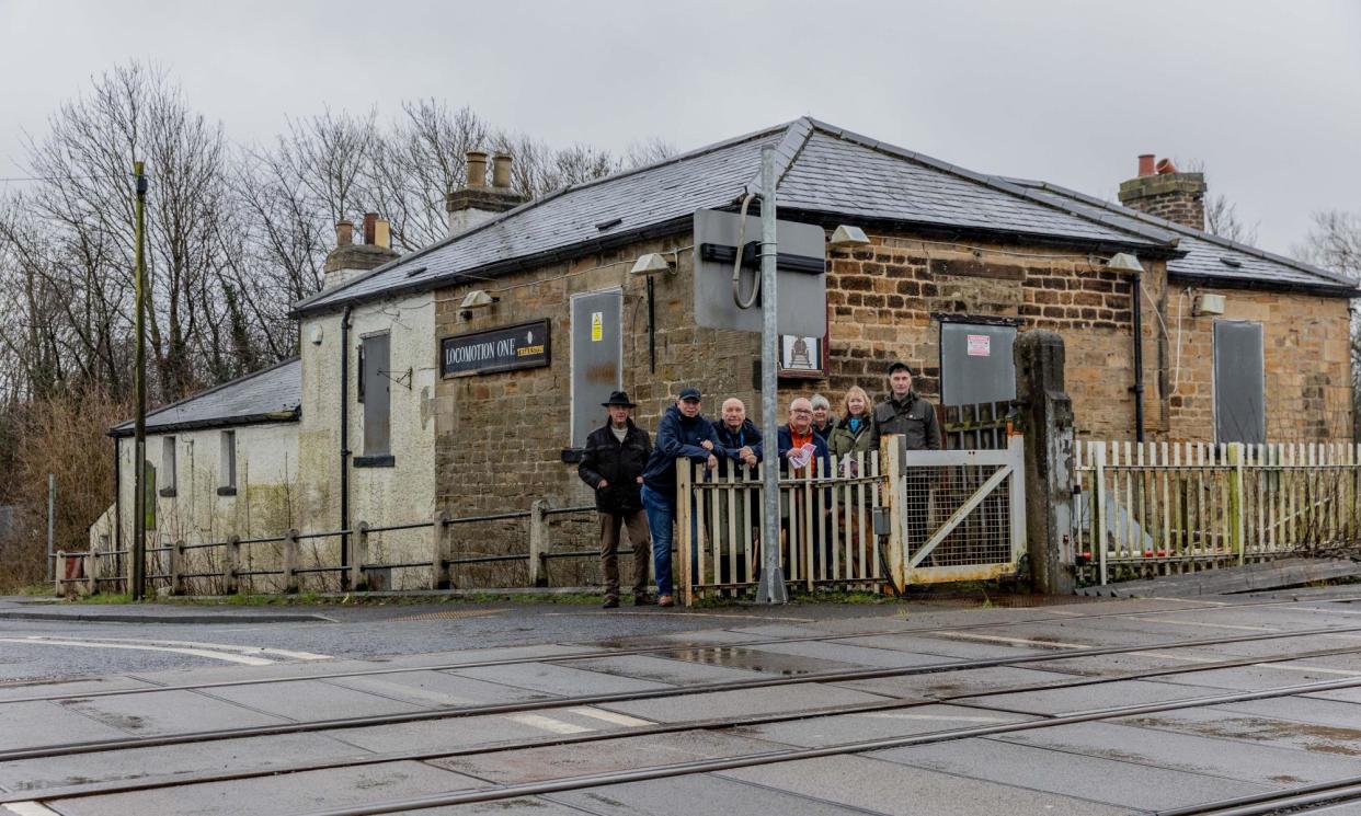 <span>Campaigners want to bring Heighington station back into community use. </span><span>Photograph: Sarah Caldecott/Friends of the Stockton and Darlington railway.</span>