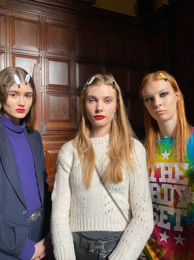 <em>Beauty looks from Marc Jacobs's Fall 2020 runway.</em>