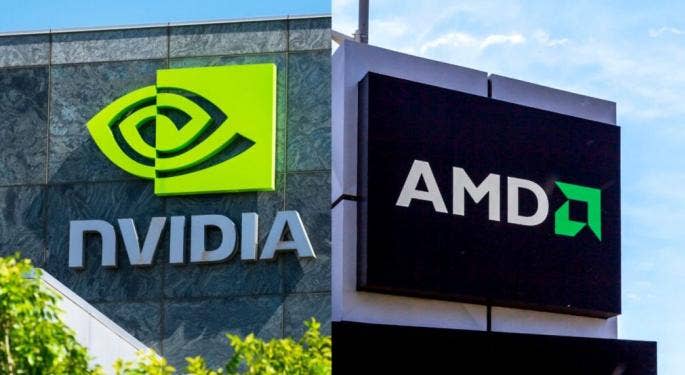 ¿Qué está pasando con las acciones de Nvidia y AMD el miércoles?