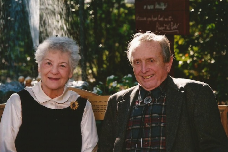 Doris Bell and her husband, Bill.