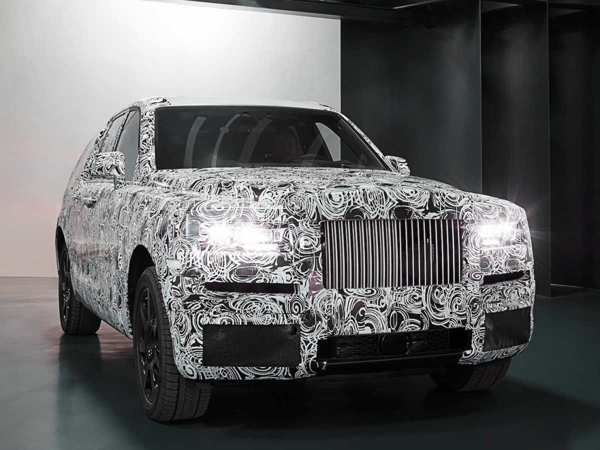 Rolls-Royce Project Cullinan previews upcoming SUV drivetrain