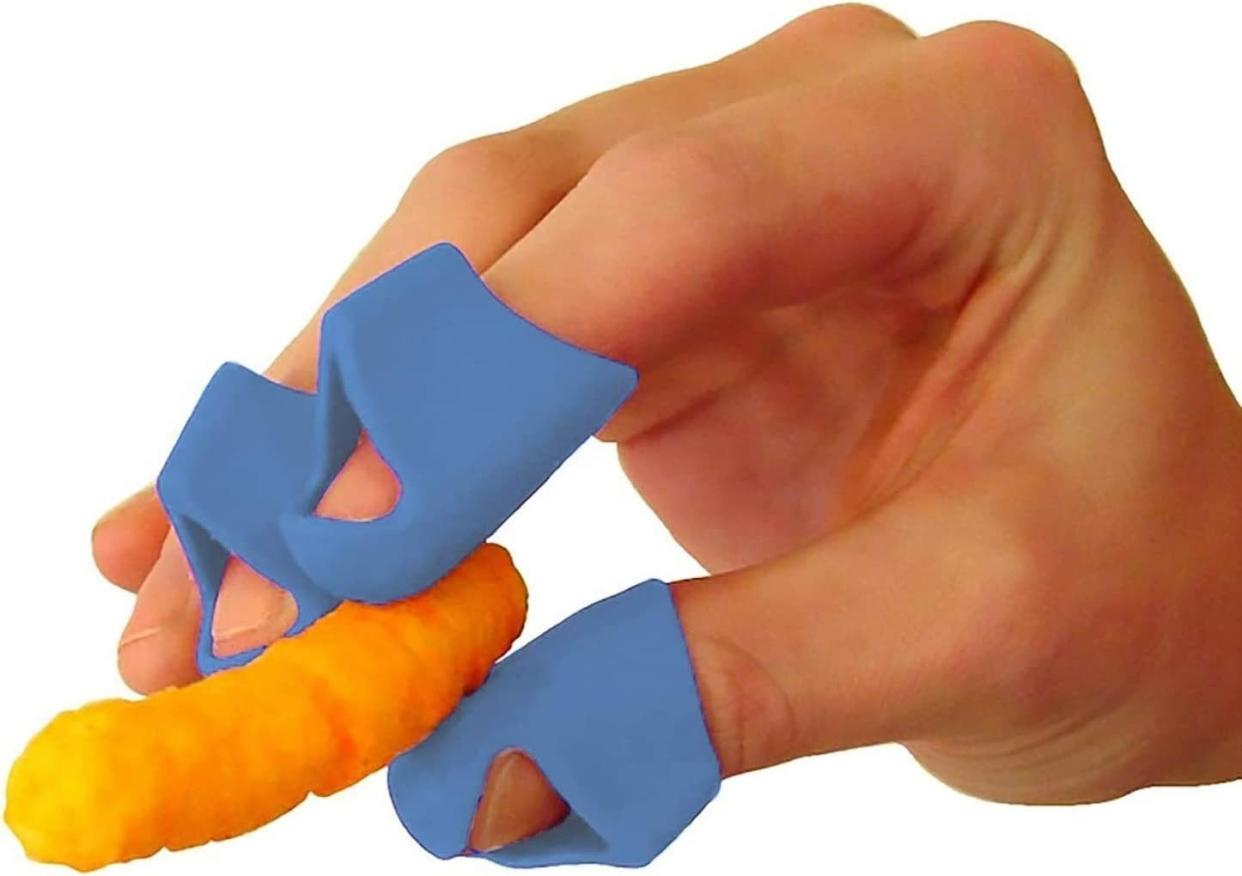 Finger Covers for Cheesy, Greasy, Sticky Fingers