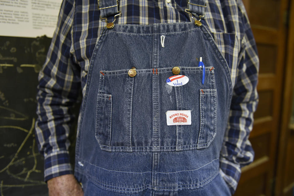 A rural voter in Stillwater, Okla.