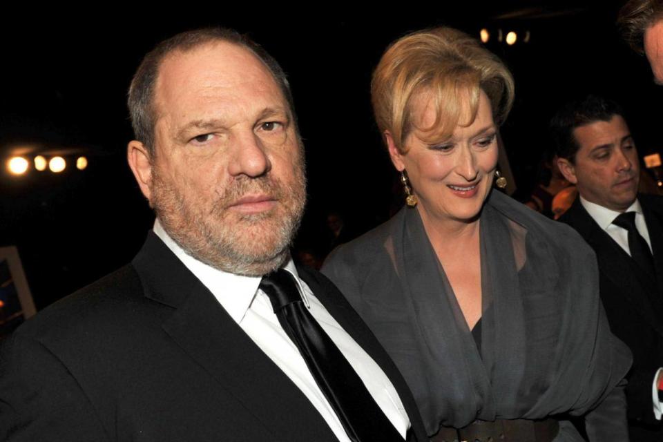 Meryl Streep and Harvey Weinstein (Getty)