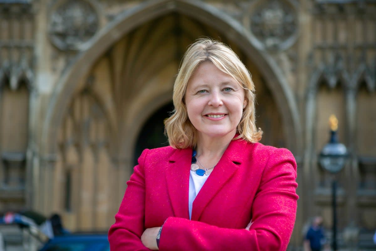 MP Nickie Aiken  (The Brain Tumour Charity / SWNS)