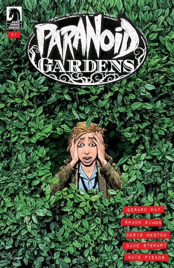 Portada del primer número de Paranoid Gardens