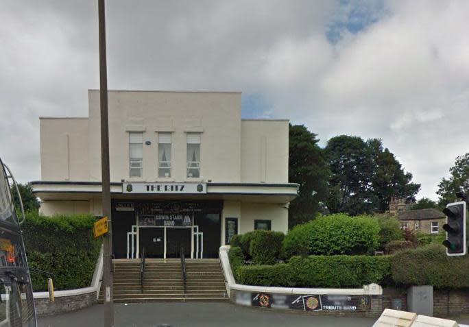 The Ritz ballroom in Yorkshire said its future looks 'very bleak': Google streetview