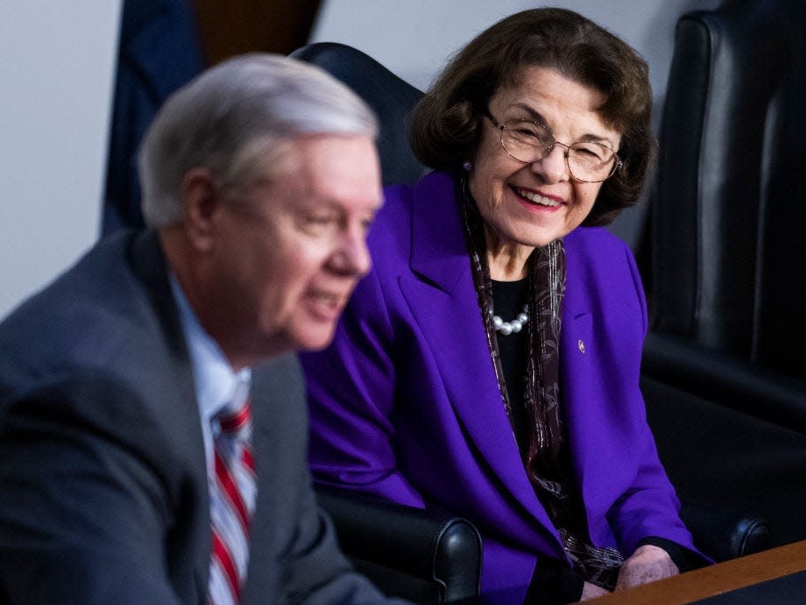 Dianne Feinstein and Lindsey Graham