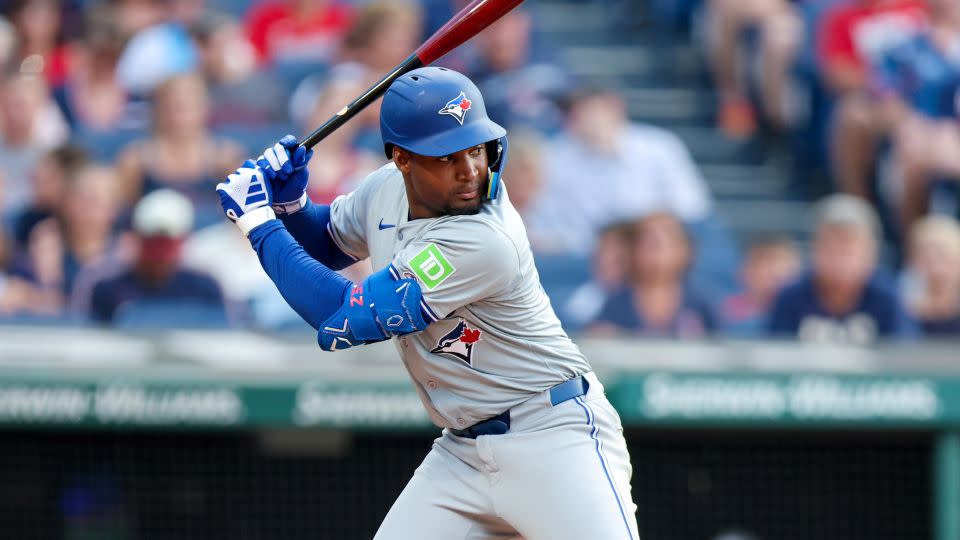 Martinez bats during the third inning against the Cleveland Guardians on June 21. - Frank Jansky/Icon Sportswire/Getty Images