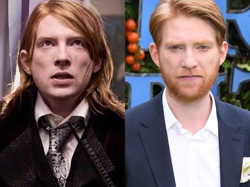 domhnall gleeson as bill in harry potter