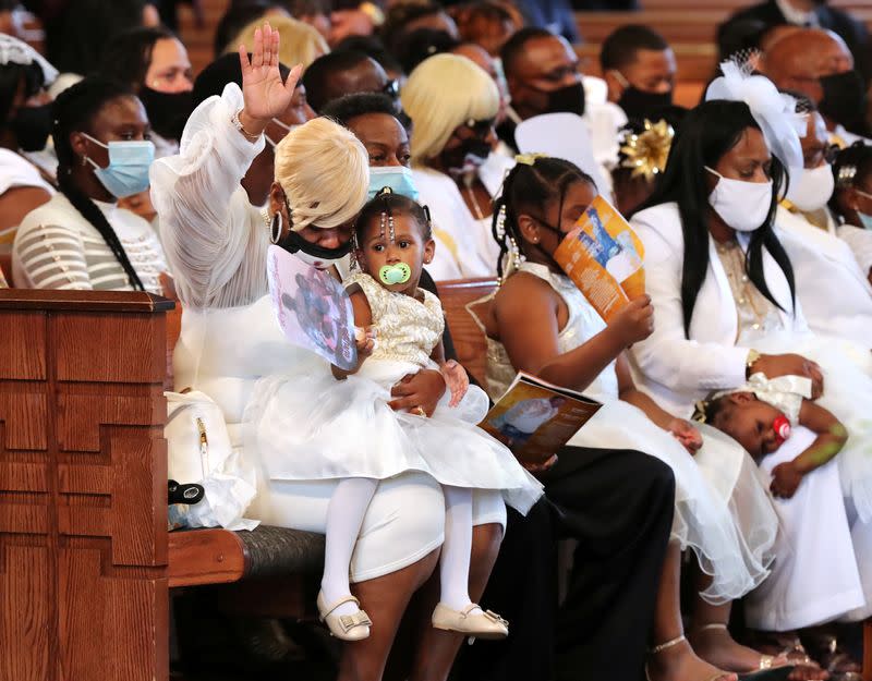 Funeral of Rayshard Brooks at Ebenezer Baptist Church in Atlanta