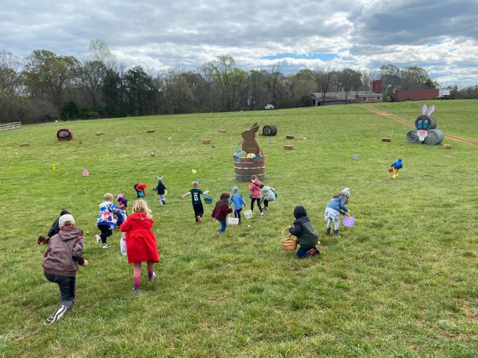 Rescue Ranch’s Spring Fling Eggstravaganza includes multiple egg hunts.