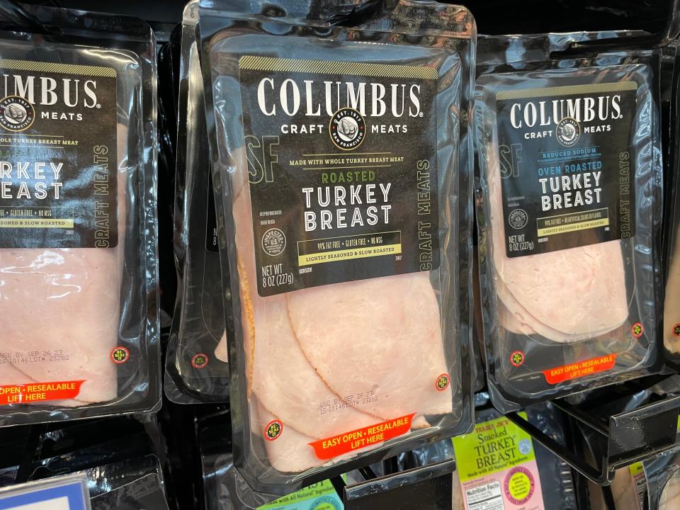 Columbus turkey breast from Trader Joe's.