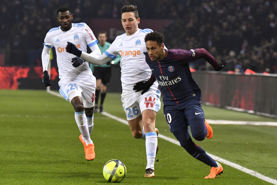 Neymar, trop rapide pour Thauvin