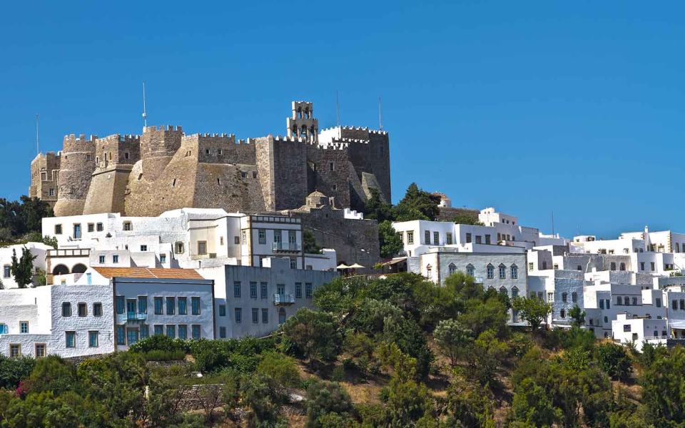 Instead, the couple may have just been able to squeeze in a visit to the monastery of St John in Patmos, before heading back across Greece for their flight