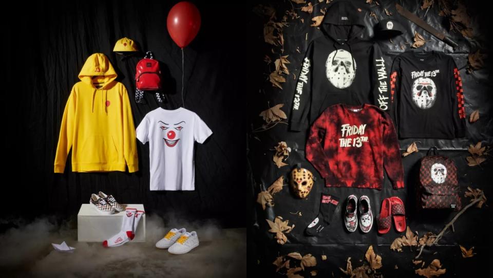 Vans IT collection and Friday The 13th collection