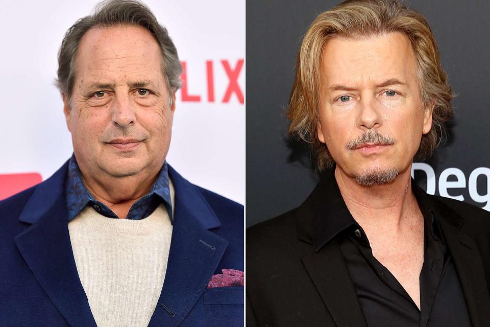 <p>Alberto E. Rodriguez/Getty Images; Jesse Grant/Getty Images</p> Jon Lovitz and David Spade.