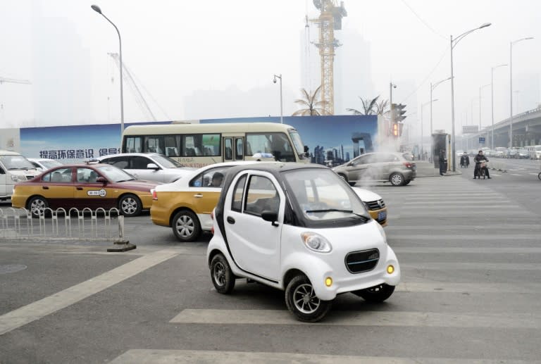 Smog-choked cities are fuelling a boom in electric vehicles in China, driving hopes for the industry's global future, with the world's biggest car market offering economies of scale that could make the technology mainstream