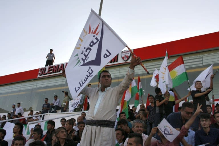 Iraqi Kurds in Sulaimaniyah call for the independence referendum to be deferred