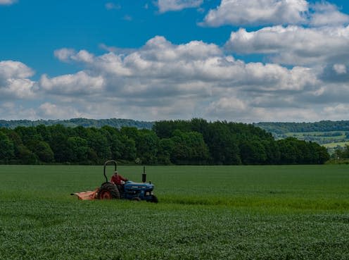 <span class="caption">Farmers are at increased risk of loneliness and isolation.</span> <span class="attribution"><a class="link " href="https://unsplash.com/photos/VBkijqR9xVM" rel="nofollow noopener" target="_blank" data-ylk="slk:David George/Unsplash;elm:context_link;itc:0;sec:content-canvas">David George/Unsplash</a></span>