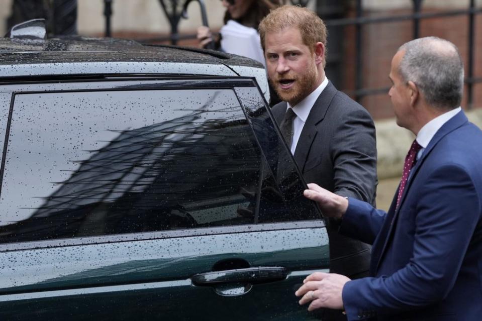 Prince Harry is reportedly being kept at arm’s length from succession discussions. AP