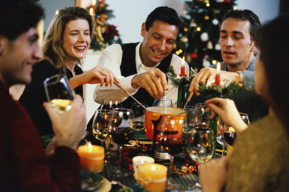 Christmas dinner might involve a family-favourite meal or takeaway instead of the traditional fare, a survey suggests. (Getty Images)