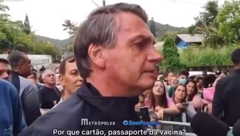 Jair Bolsonaro quiso ir a ver el partido de Gremio contra Santos pero le negaron el ingreso al no estar vacunado contra el COVID-19